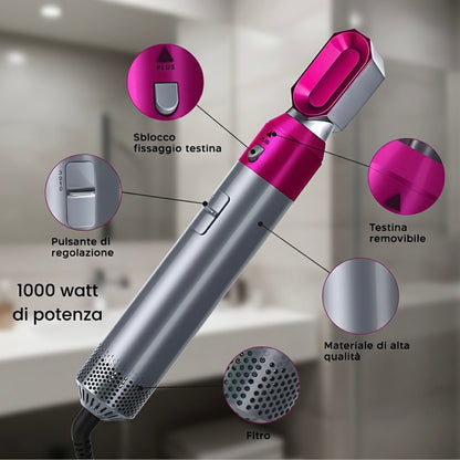 Stylera 5X – Spazzola 5 in 1 per Capelli